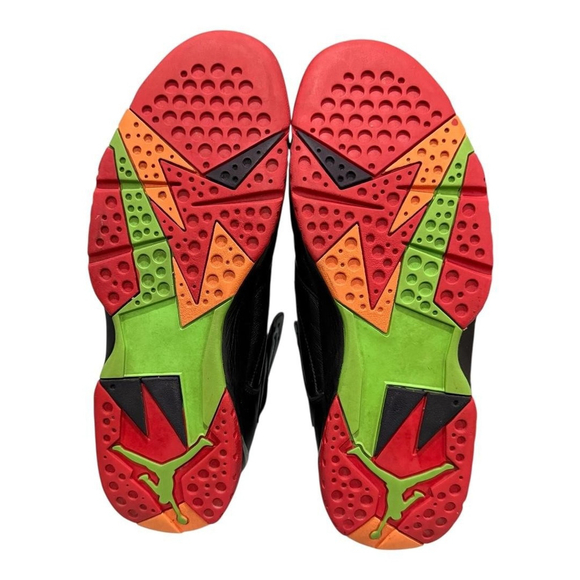 Nike Air Jordan 7 Marvin Martian Shoes Mens Size 12 Red Basketball 304775-029 - Picture 9 of 10